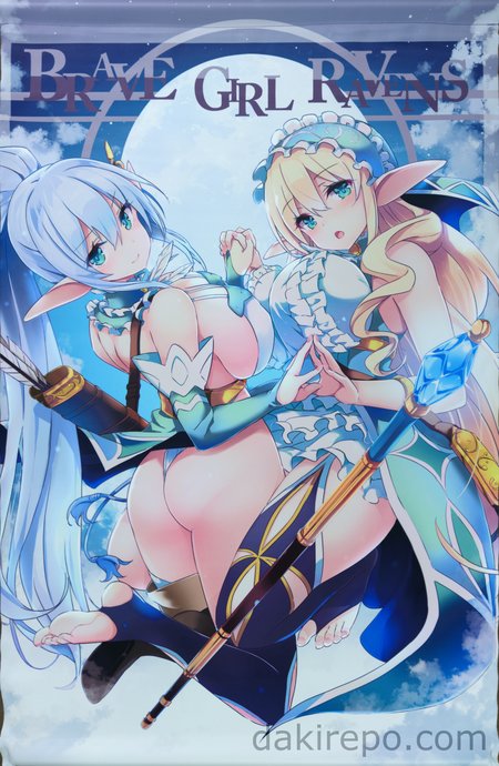 【レビュー】 黒川いづみ ブレイヴガール レイヴンズ クロエ&ステファニー タペストリー〔B2サイズ〕